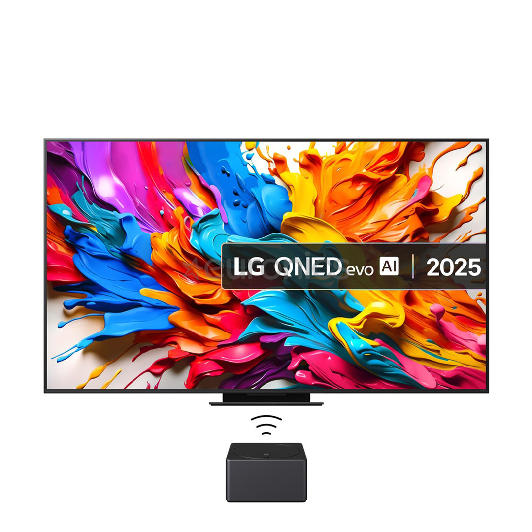 LG QNED9M, 86'', 4K UHD, QNED, Mini LED, черный - Телевизор