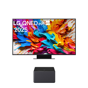 LG QNED9M, 65'', 4K UHD, QNED, Mini LED, melna - Televizors 65QNED9MA3B.AEU