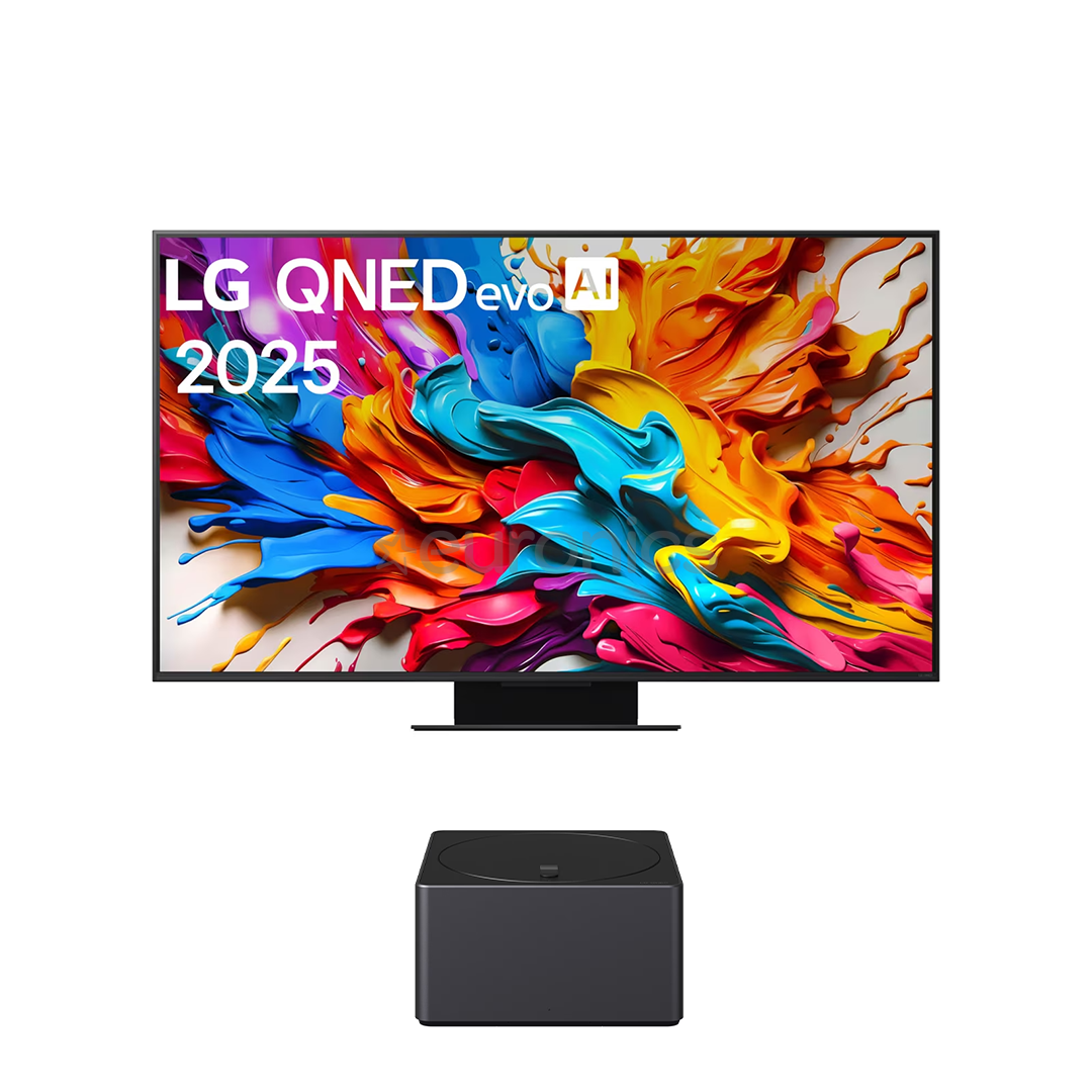 LG QNED9M, 65'', 4K UHD, QNED, Mini LED, melna - Televizors