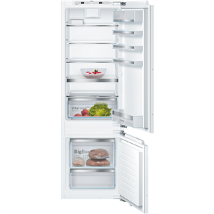 Bosch, Series 6, 270 L, augstums 178 cm - Iebūvējams ledusskapis KIS87EDD0
