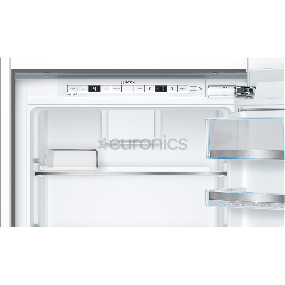 Bosch, Series 6, 270 L, height 178 cm - Built-in refrigerator