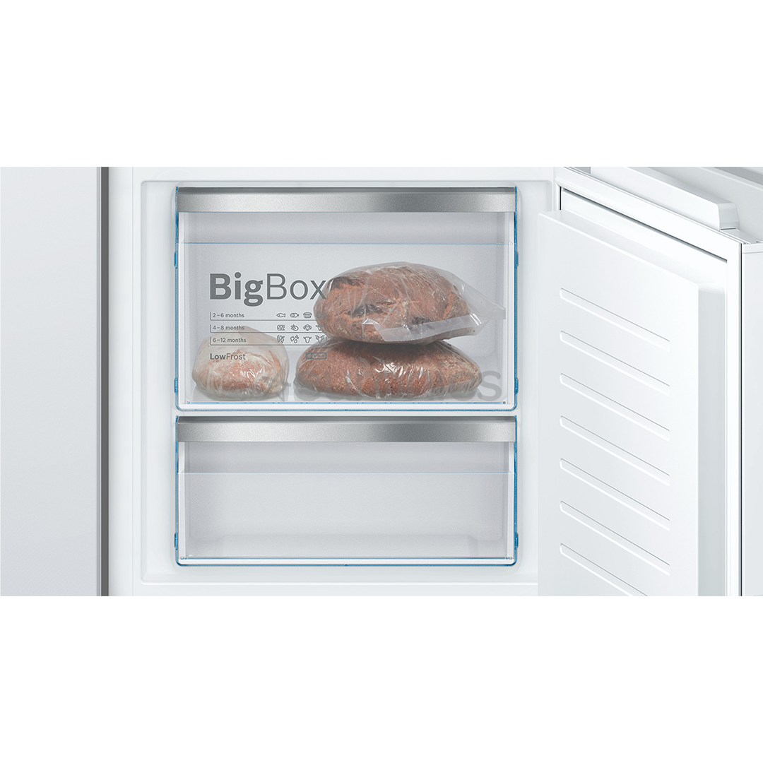 Bosch, Series 6, 270 L, augstums 178 cm - Iebūvējams ledusskapis