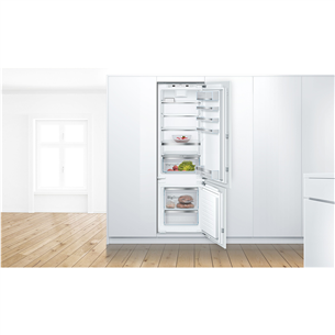 Bosch, Series 6, 270 L, augstums 178 cm - Iebūvējams ledusskapis