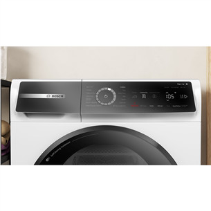 Bosch, Series 8, 9 kg, depth 61.3 cm - Clothes dryer