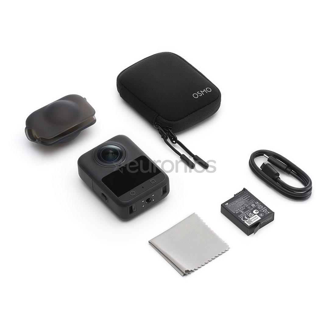Dji Osmo 360 Standard Combo, melna - Video kamera