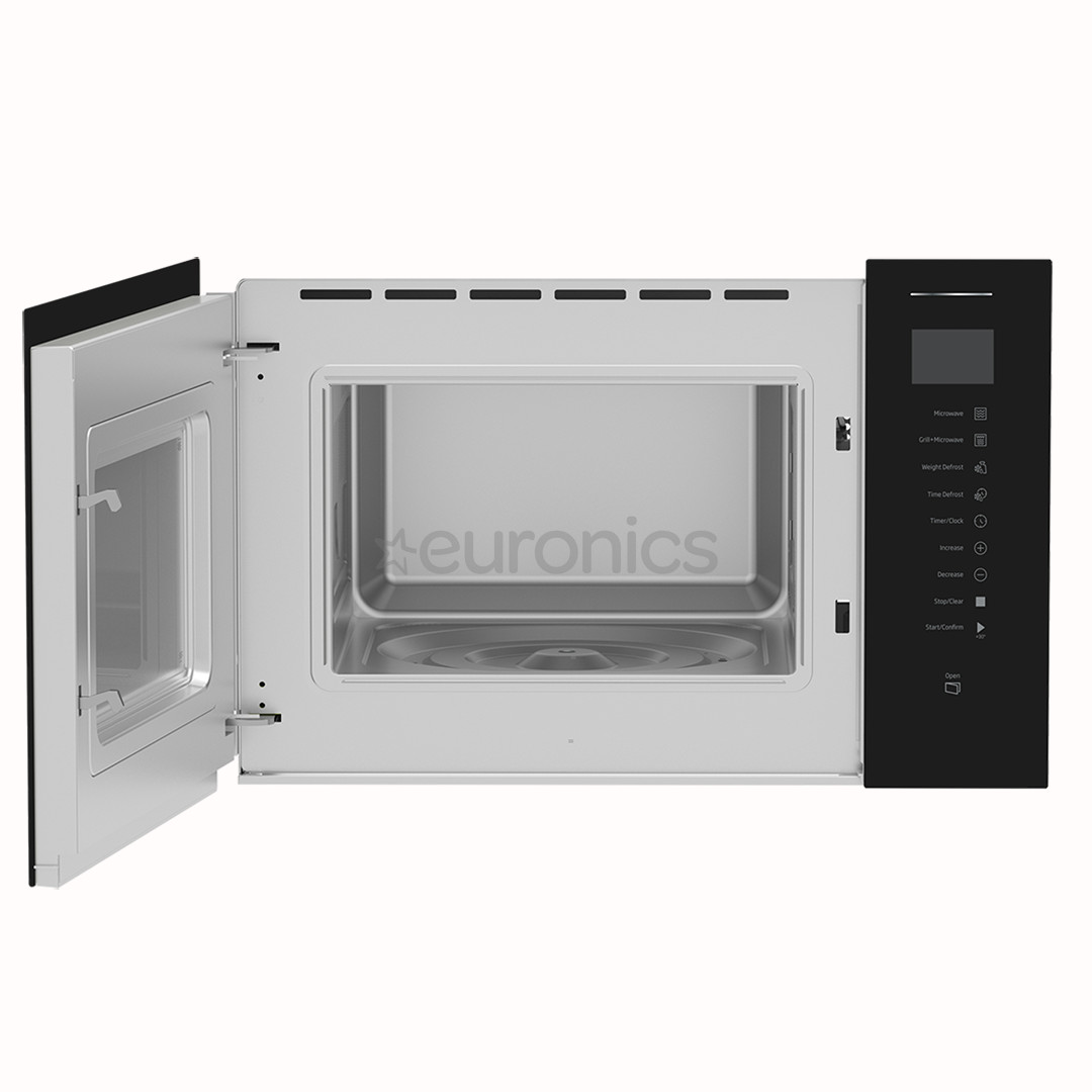 Beko, 25 L, 1450 W, black - Built-in microwave oven with grill