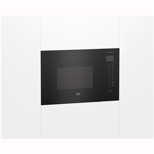 Beko, 25 л, 1450 Вт, черный - Интегруемая микроволновая печь с грилем