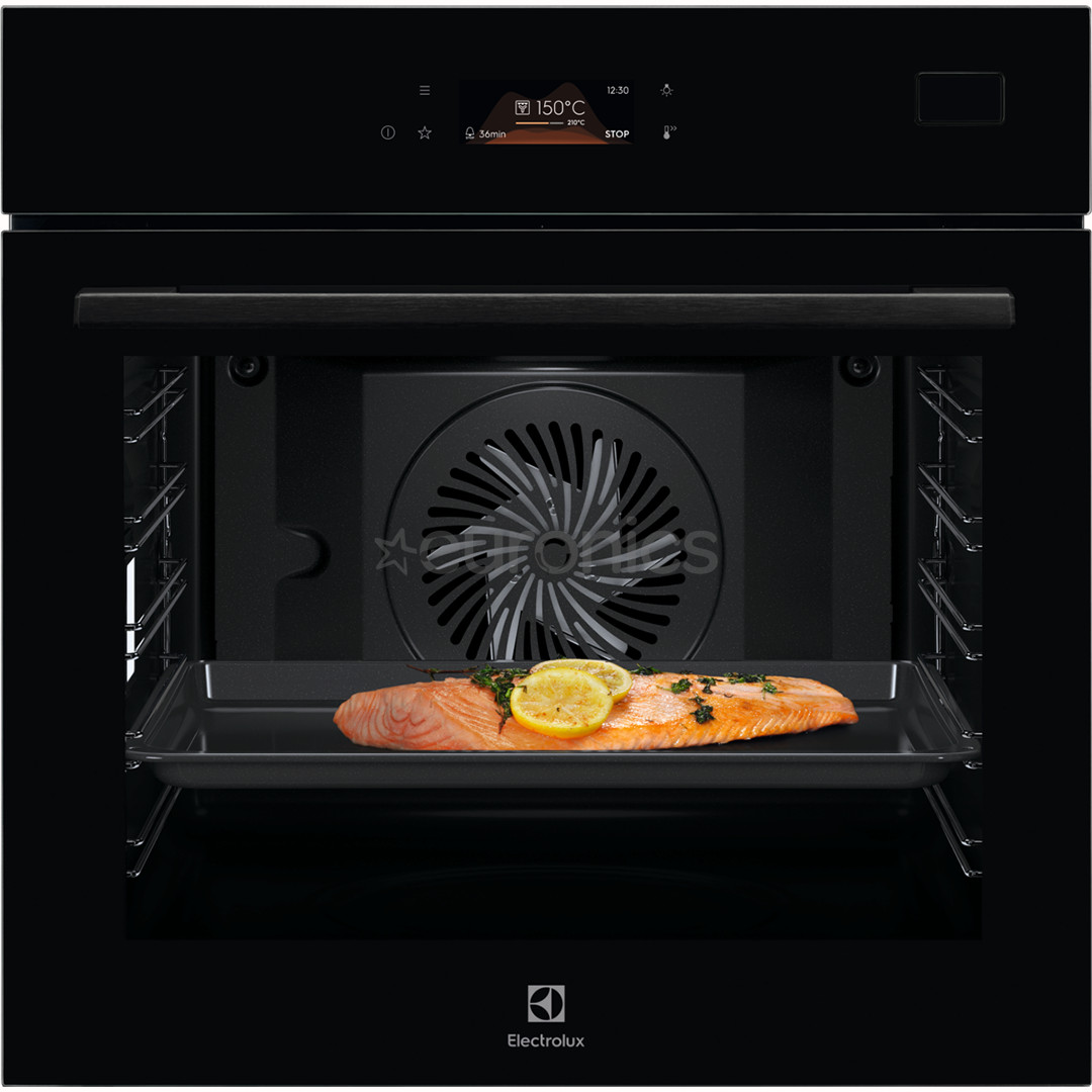 Electrolux 800 Series MealAssist, 70 L, black - Built-in steam oven