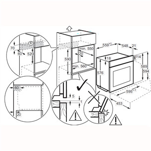 Electrolux 700 Series MealAssist with SteamCrisp, 72 л, пиролитическая очистка, матовый черный - Интегрируемый паровой духовой шкаф