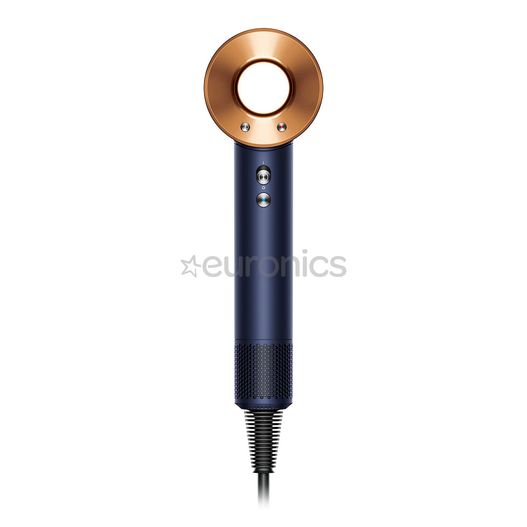 Dyson Supersonic, 1600 W, tumši zila/vara - Matu fēns