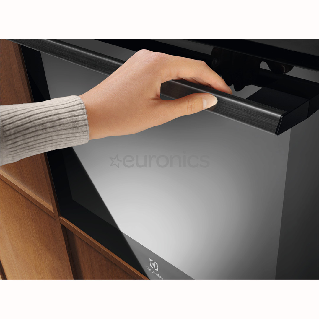 Electrolux 700 Series MealAssist, 71 л, пиролитическая очистка, черный - Интегрируемый духовой шкаф