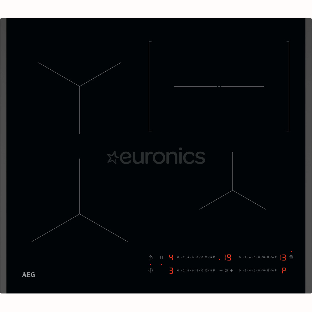 AEG 5000 Series, Hob2Hood, ширина 59 см, черный - Интегрируемая индукционная варочная панель