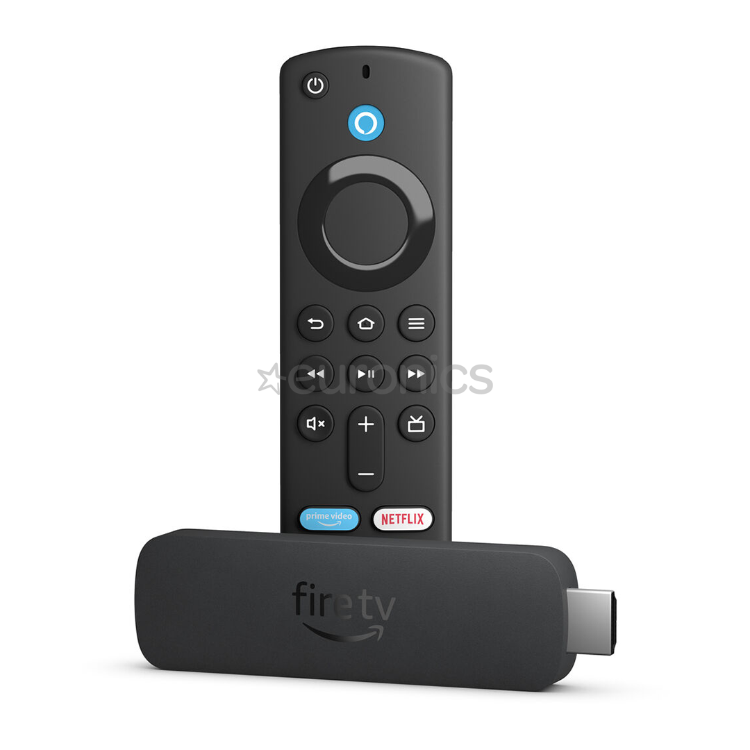 Amazon Fire TV Stick 4K Max 2023, 4K UHD, черный - Потоковое устройство