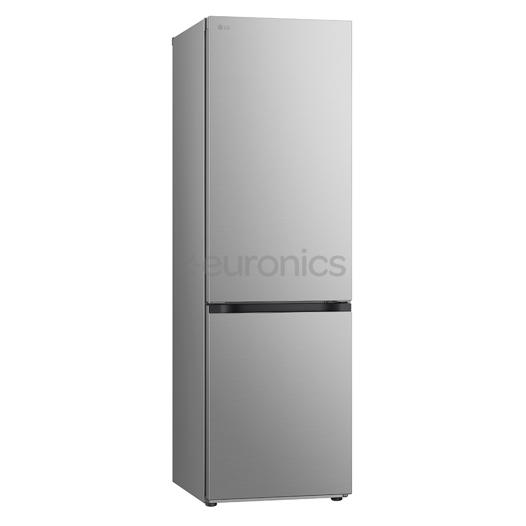 LG, NoFrost, 344 л, высота 186 см, серебристый - Холодильник