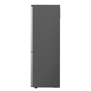 LG, NoFrost, 344 л, высота 186 см, серебристый - Холодильник