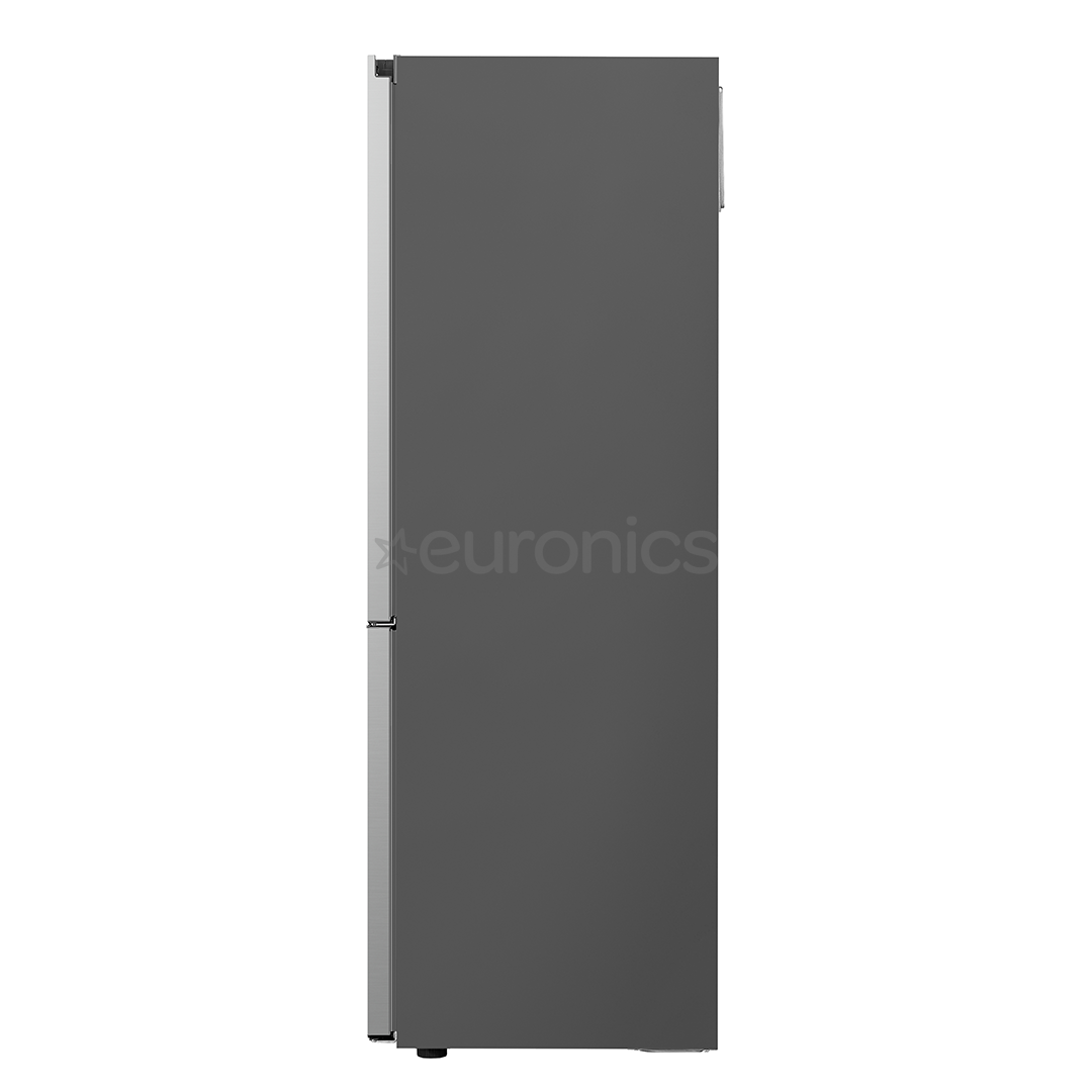 LG, NoFrost, 344 л, высота 186 см, серебристый - Холодильник