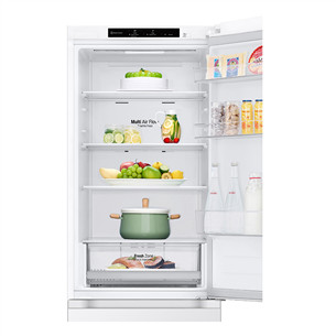 LG NatureFRESH, NoFrost, 344 л, высота 186 см, белый - Холодильник