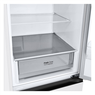 LG NatureFRESH, NoFrost, 344 л, высота 186 см, белый - Холодильник