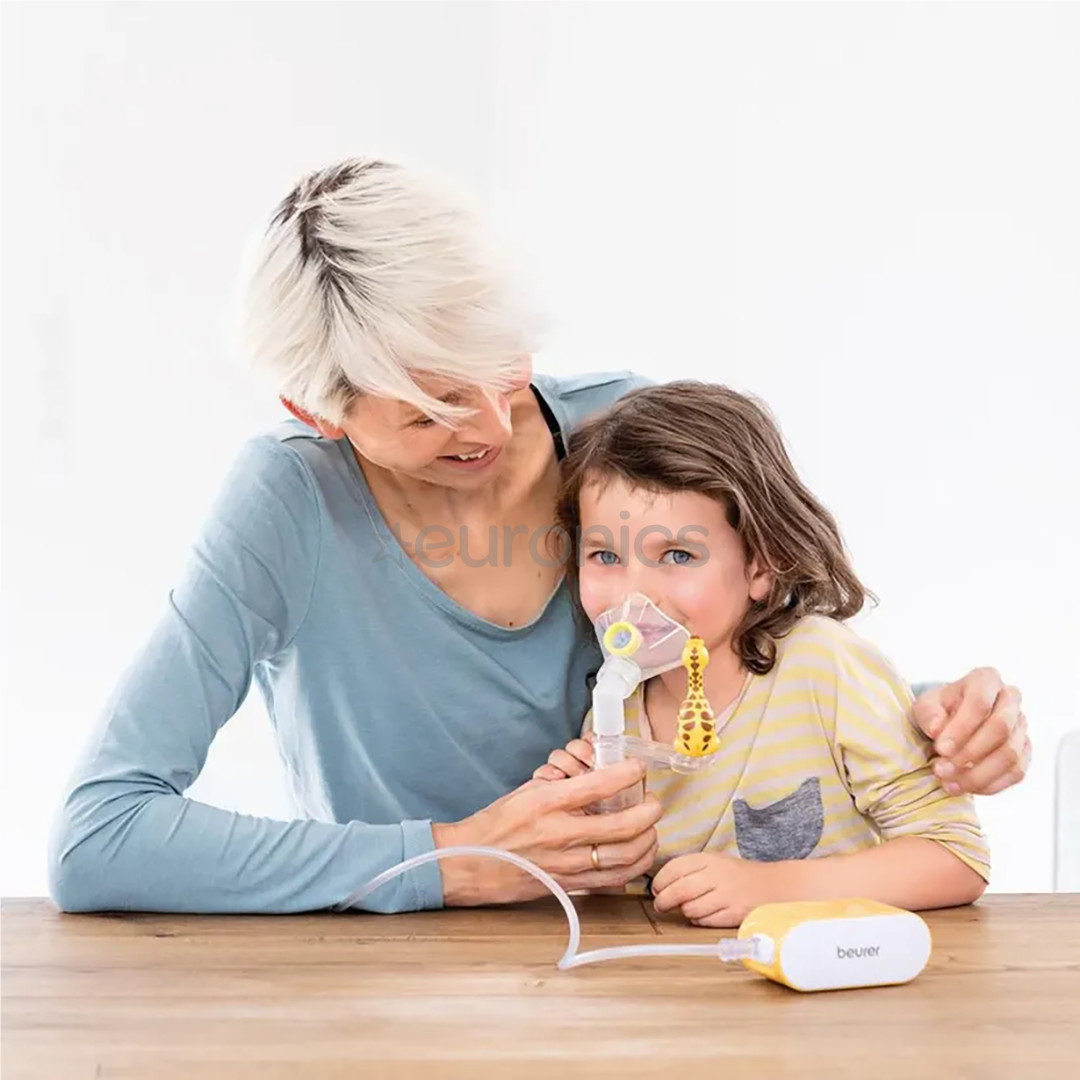 Beurer IH58 Kids, balta/dzeltena - Inhalators bērniem