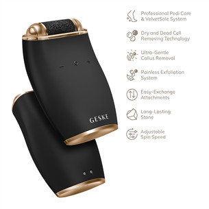 Geske SmartAppGuided, 7-in-1, pelēka - Ierīce pēdu kopšanai