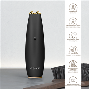 Geske SmartAppGuided, 6-in-1, grey - Microcurrent face-lift pen