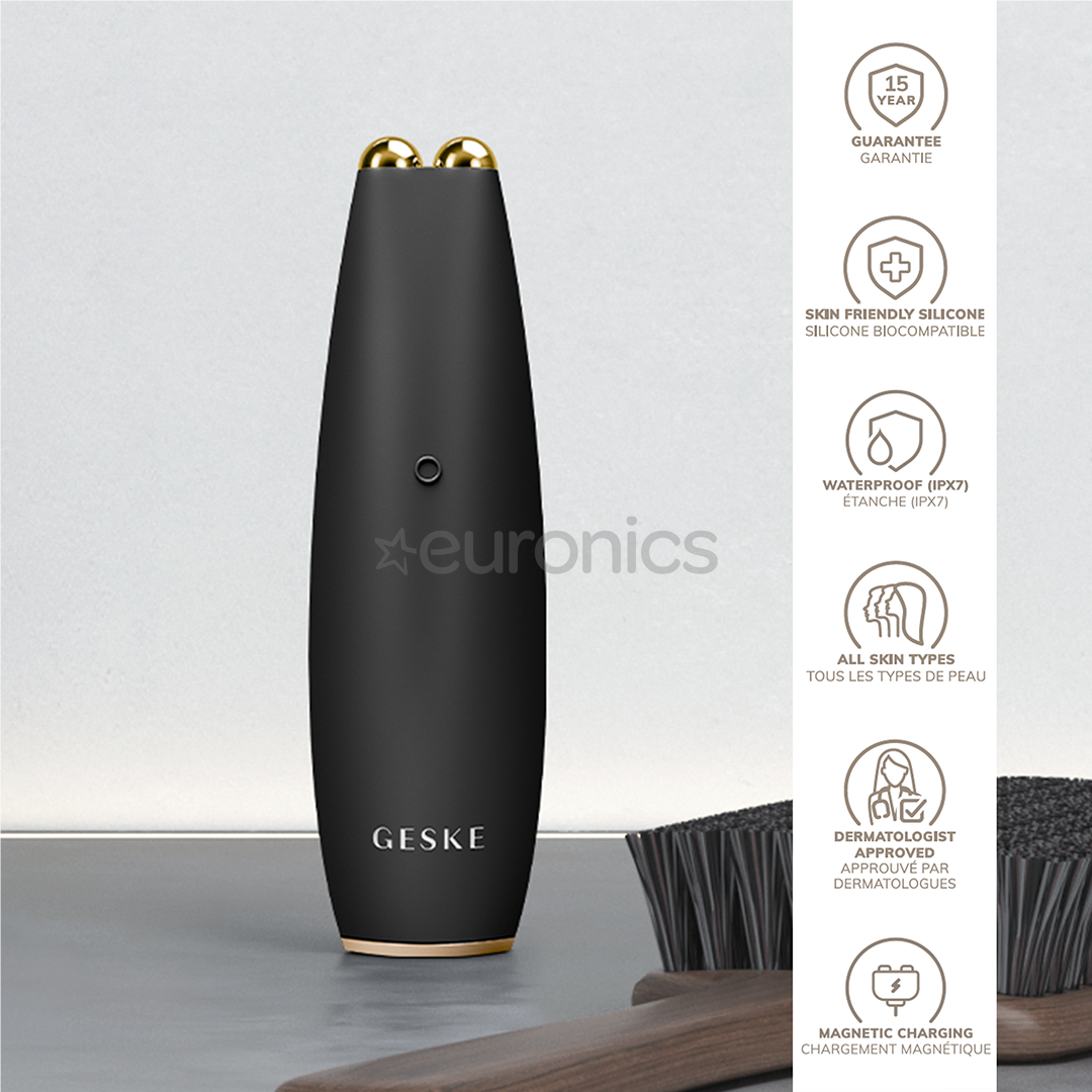 Geske SmartAppGuided, 6-in-1, grey - Microcurrent face-lift pen