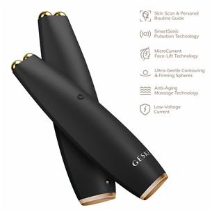 Geske SmartAppGuided, MicroCurrent Face-Lift Pen | 6 in 1, pelēka - Ierīce sejas ādas liftingam