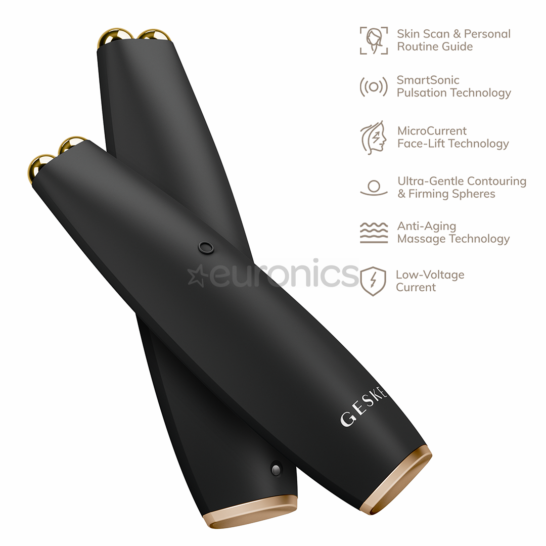 Geske SmartAppGuided, 6-in-1, grey - Microcurrent face-lift pen