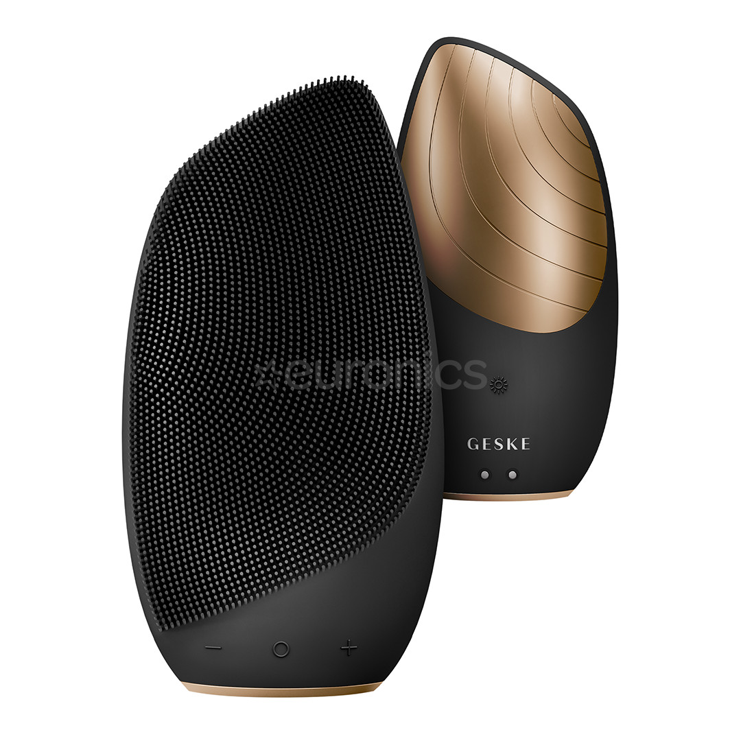Geske Sonic Thermo Facial Brush | 6 in 1, pelēka - Ierīce sejas ādas kopšanai