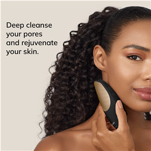 Geske Sonic Thermo Facial Brush | 6 in 1, pelēka - Ierīce sejas ādas kopšanai