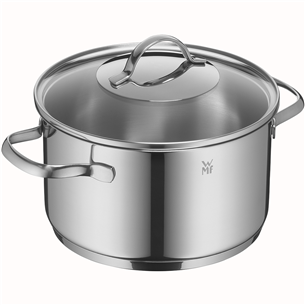 WMF Provence Plus, 20 cm, capacity 3.3 L, stainless steel - Soup Pot with lid 07.2220.6380