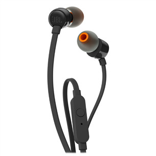 JBL Tune 110, black - In-ear Headphones JBLT110BLKE