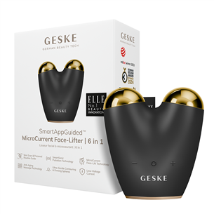 Geske SmartAppGuided, 6 в 1, серый - Микротоковый прибор для подтяжки лица