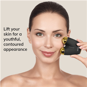 Geske SmartAppGuided, MicroCurrent Face-Lifter | 6 in 1, pelēka - Ierīce sejas ādas liftingam