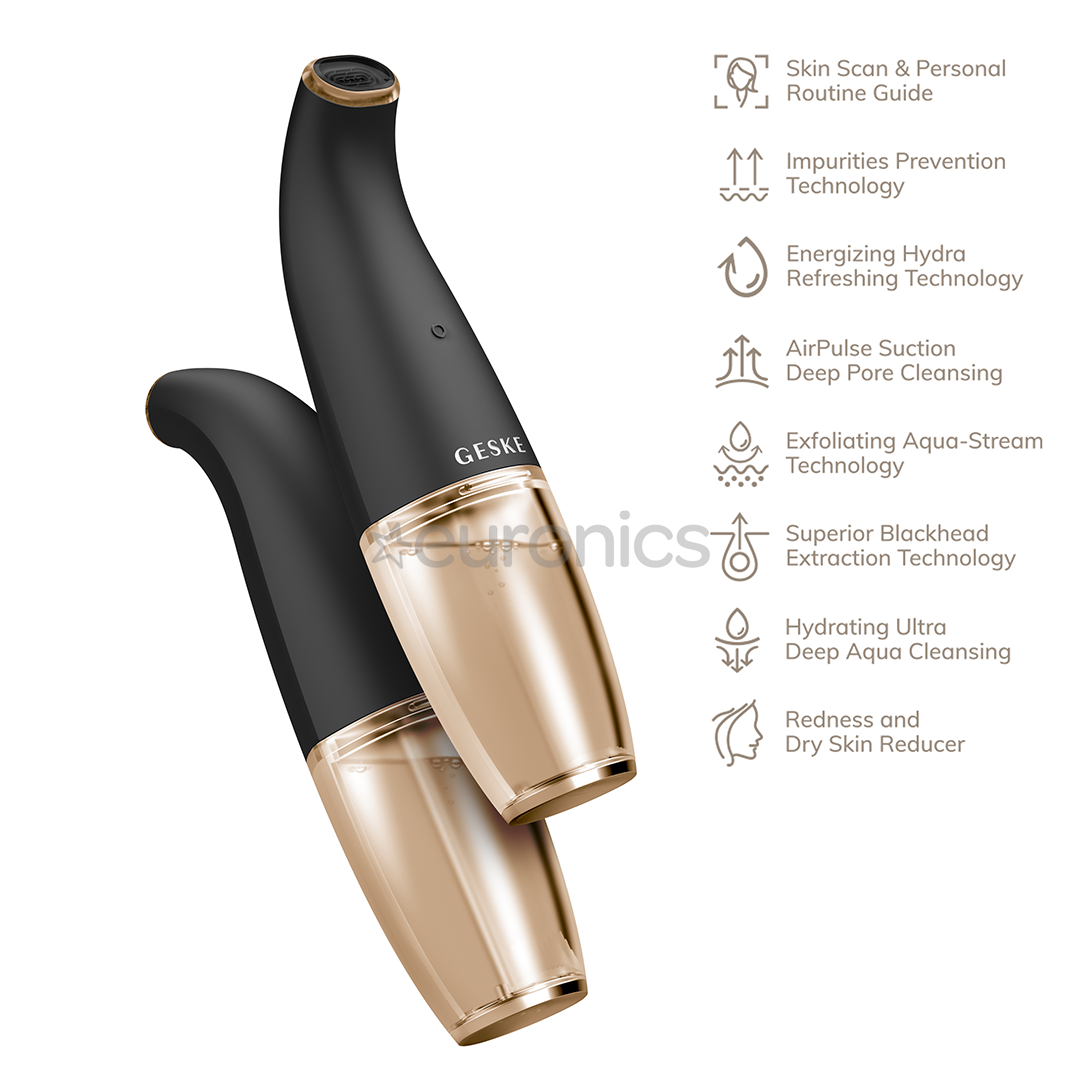 Geske SmartAppGuided, 8-in-1, grey - Aqua-Stream face cleanser