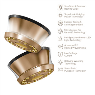 Geske SmartAppGuided, Anti-Aging Skin Renewer | 9 in 1, pelēka - Ierīce sejas ādas kopšanai