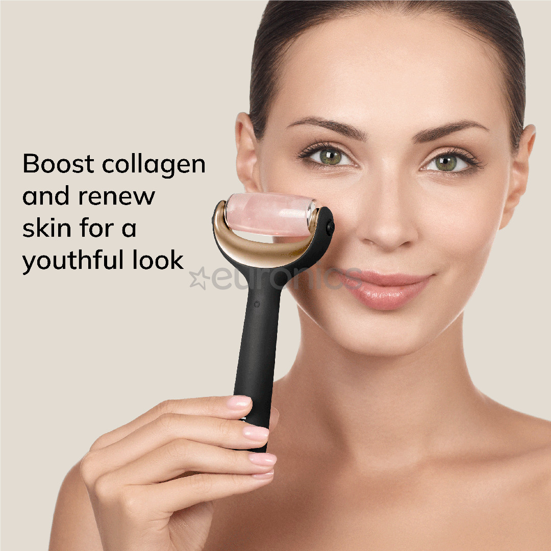 Geske MicroNeedle Face & Body Roller | 9 in 1, pelēka - Ierīce sejas ādas kopšanai