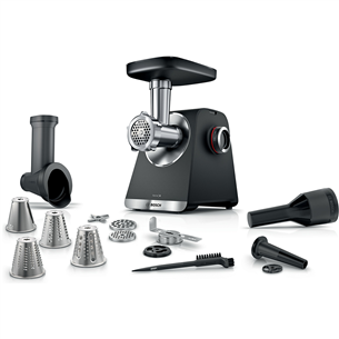 Bosch MultiPower, Series 6, 2100 W, black - Meat mincer MFWS642B