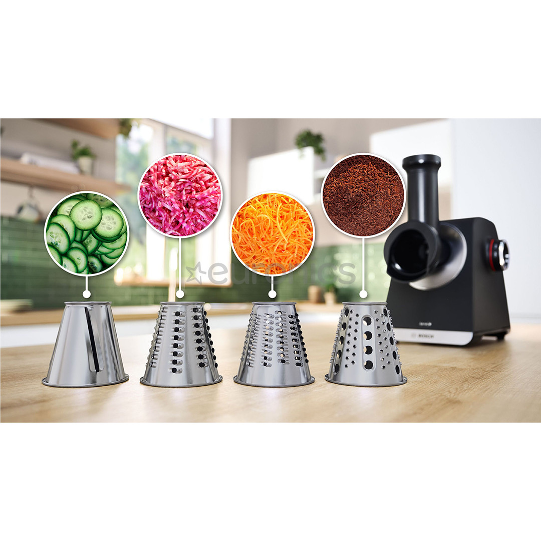 Bosch MultiPower, Series 6, 2100 W, melna - Gaļas maļamā mašīna