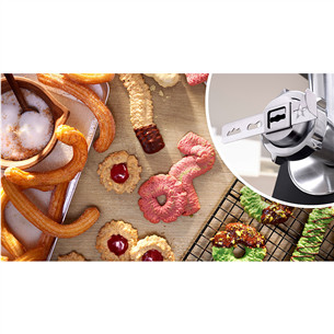 Bosch MultiPower, Series 6, 2100 W, melna - Gaļas maļamā mašīna