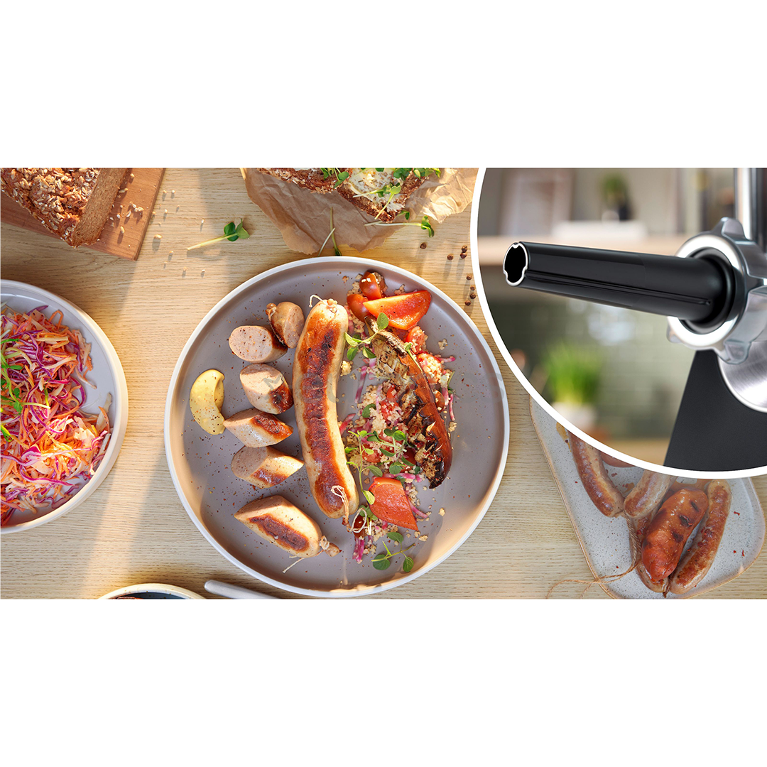 Bosch MultiPower, Series 6, 2100 W, black - Meat mincer