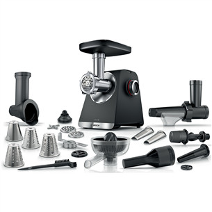Bosch MultiPower, Series 6, 2100 W, black - Meat mincer MFWS682B