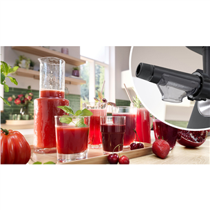 Bosch MultiPower, Series 6, 2100 W, melna - Gaļas maļamā mašīna