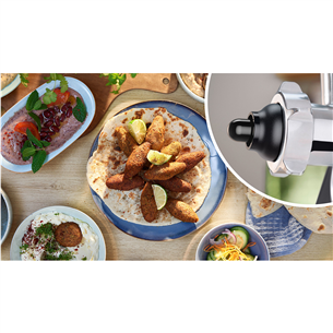 Bosch MultiPower, Series 6, 2100 W, melna - Gaļas maļamā mašīna