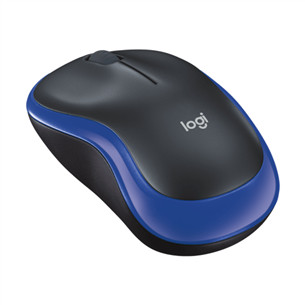 Logitech M185, zila - Bezvadu datorpele