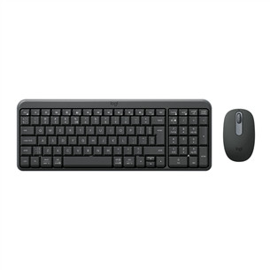 Logitech MK250 Compact, Bluetooth, US, черный - Беспроводной десктоп