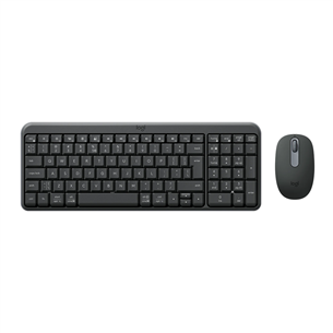 Logitech MK250 Compact, Bluetooth, SWE, melna - Bezvadu klaviatūra ar peli 920-013555