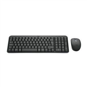 Logitech MK250 Compact, Bluetooth, SWE, melna - Bezvadu klaviatūra ar peli