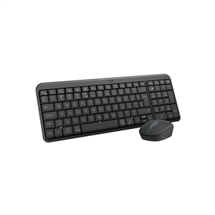 Logitech MK250 Compact, Bluetooth, SWE, melna - Bezvadu klaviatūra ar peli