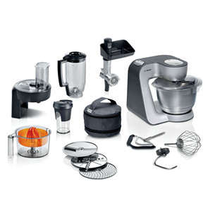 Bosch MUM5, Series 4, 1000 W, sudraba - Virtuves kombains
